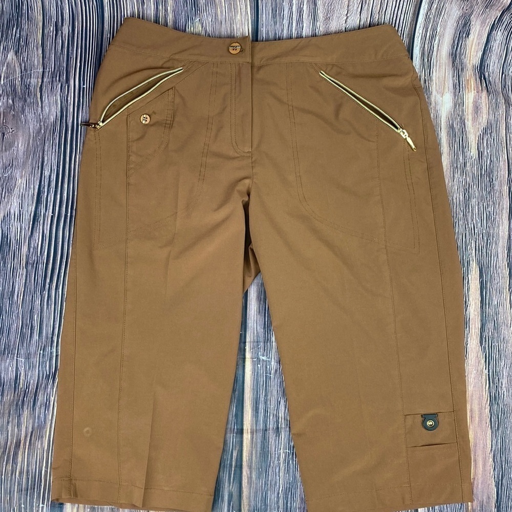 Woman’s Jamie Sadock Brown Golf Shorts- Size 4